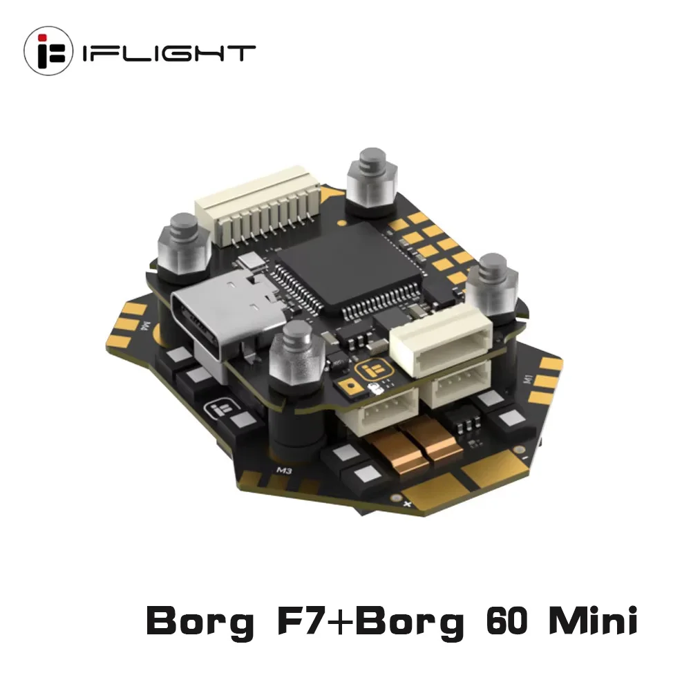 iFlight Borg Mini F7 Flight Co - đánh giá và giá Fpv Flight Controller F7 Stack 60A